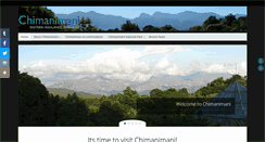 Desktop Screenshot of chimanimani.com